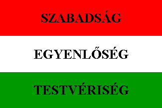 [State Flag of the Hungarian
                                    revolution 1848-1849]