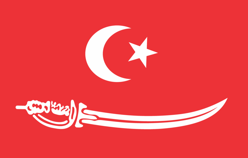 [Aceh sultanate
                          flag to 1903 (Indonesia)]