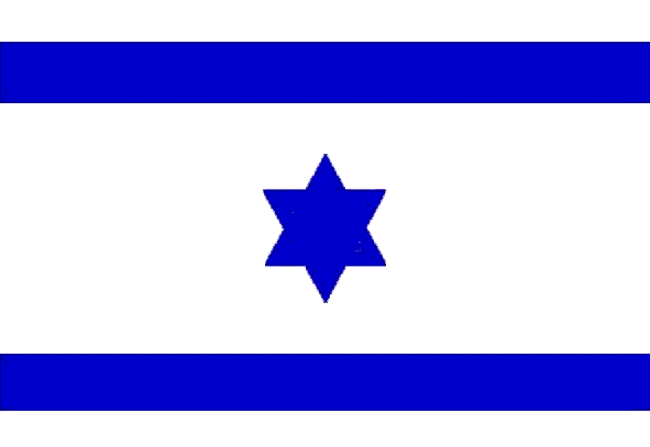 [Israel unofficial flag Full
                                    Magen David May-Nov 1948]