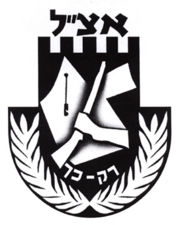 [Irgun logo 1931-1948
                  (Palestine, Israel)]