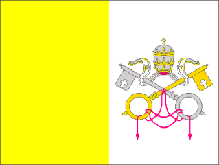 [Papal
                              Flag since 1825]