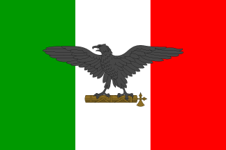 [Italian Social Republic War Flag
                          1944-1945]