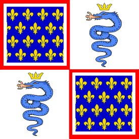[Banner of
                                    Gian Galeazzo Visconti 1395-1402
                                    (Milan)(Italy)]