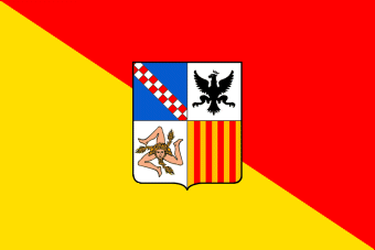 [Sicily
                            Autonomous Region unofficial flag 1982-1990
                            (Italy)]
