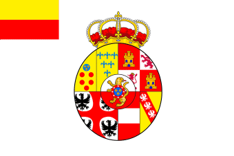 [Lucca State and Royal flag,
                          1818-1824 (Italy)]