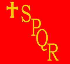 [Rome
                          Traditional Flag - SPQR]