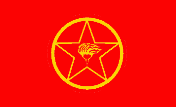 [Kurdistan Workers'
                        Party (PKK/Kadek) flag]