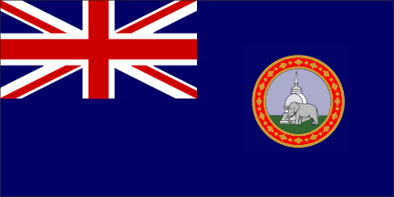 [Ceylon colonial flag
                                    c.1875-1948 (Sri Lanka)]