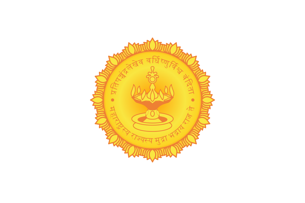[Maharashtra
                government flag (India)]