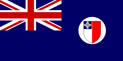 [Malta State Ensign 1943 -
                                  1964]