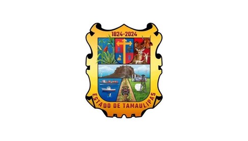 [Tamaulipas
                        Armorial flag (Mexico)]