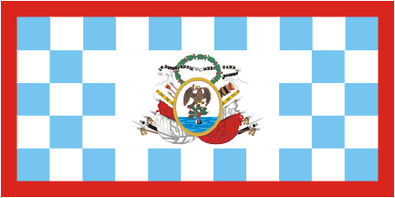 [Mexico revolt flag 14 Jul 1815
                                    - 1817]