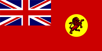 [British North Borneo Civil Ensign
                          1882-1903 (Sabah, Malaysia)]