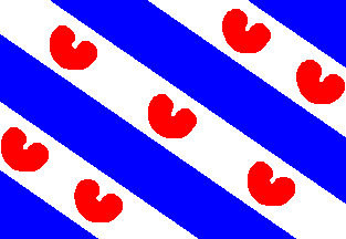 [Provincial flag of
                        Friesland/Frysln (Netherlands)]
