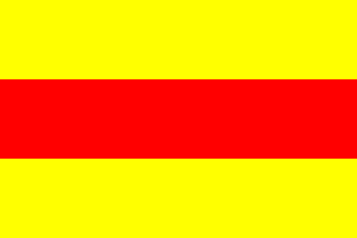 [old Provincial flag
                        of Zuid-Holland 1948-1985 (Netherlands)]