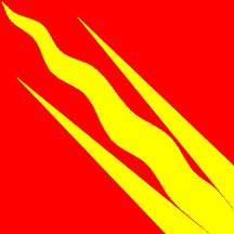 [Flag of �stfold County
                        1958-2019, from 2024 (Norway)]