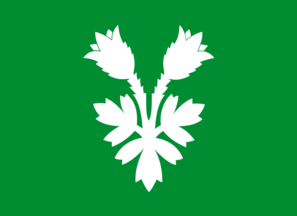 [Flag of Oppland County
                        1989-2019 (Norway)]
