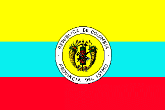 [Flag
                                    of Isthmus Province 1821-1831
                                    (Colombia)]