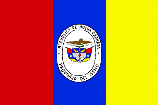 [Flag
                                    of Isthmus Province 1834-1855
                                    (Colombia)]