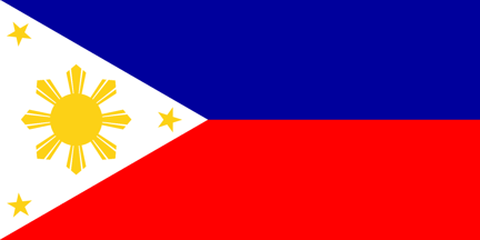 [The
                                    Philippines flag (royal blue)]