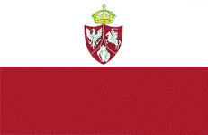 [Ensign used in the
                                    Polish revolt of 1863-1864]