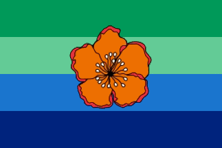[Angaur State flag
                      (Palau)]
