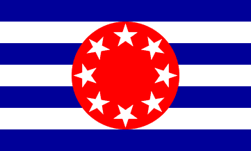 [Ngarchelong State Flag
              (Palau)]