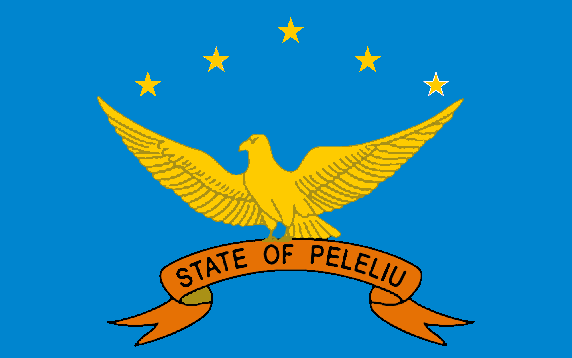 [Peleliu State flag (Palau)]