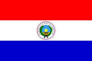 [Paraguayan national flag
                                    1842-1990]