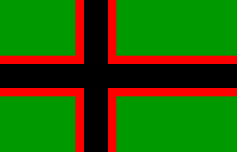 [Finnish occupied
                        Karelia unofficial flag 1941-1944 (Russia)]