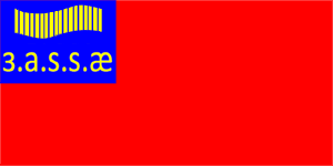 [Yakut ASSR
                          variant flag 1926 (Russian SFSR)]