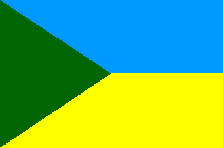 [Ukrainian
                          Republic of the Far East (Green Ukraine) flag
                          proposal (Russia)]