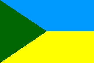 [Ukrainian
                          Republic of the Far East (Green Ukraine) flag
                          proposal (Russia)]