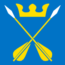 [Flag of Dalarna
                        (Dalecarlia) county (Sweden)]