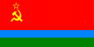 [Flag of
                          Karelo-Finnish SSR 1953-1956 (Russian SFSR)]