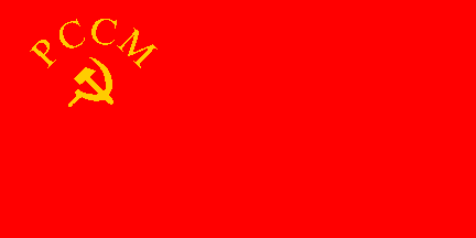 [Flag of Moldavian SSR
                        1940-1952]