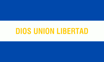 [Dios
                                    Union Libertad, civil Ensign and
                                    Alternate State Flag (El Salvador)]