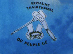 [flag of Genyigba (Gliji)
                kingdom (Togo)]