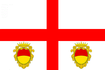 [Flag of Genoese colony of
                      Tabarca, granted to Lomellini family 1543-1718,
                      1729-1741]