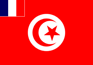 [Tunisia
                                    Merchant Flag 1881-1956]