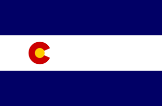 [Flag of Colorado,
                              1911-1964 (U.S.)]