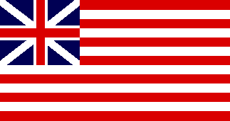 [United
                            States Continental Colors, Grand Union flag
                            1776-1777]
