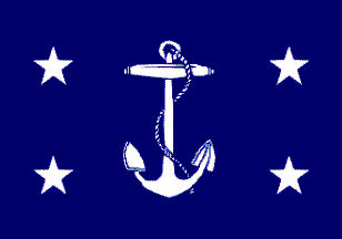 [Flag of Secretary of Navy Department
                      1874-1959 (U.S.)]