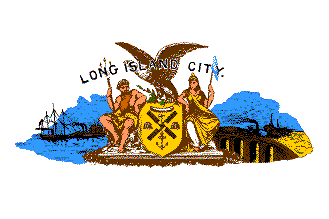 [Long Island City flag (reconstruction)
                        c.1873-1898 (New York City)]
