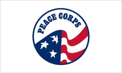 [Peace Corps flag
                      1971-2016, 2018-2021 (U.S.)]