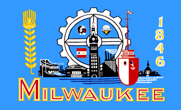 [Milwaukee,
                          Wisconsin city flag (U.S.)]