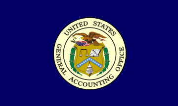 [former U.S. General Accounting Office (GAO)
                      flag to 2004]