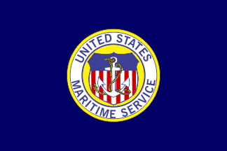 [U.S. Maritime Service Flag
                          1938-1950]