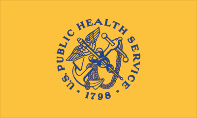 [U.S. Public Health Service (PHS) flag]