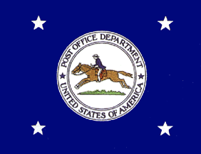 [U.S. Postmaster General's former flag
                          1903-c.1971]